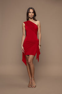 Robe sublime rouge brique