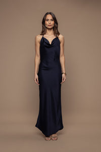 Robe Gala bleu marine