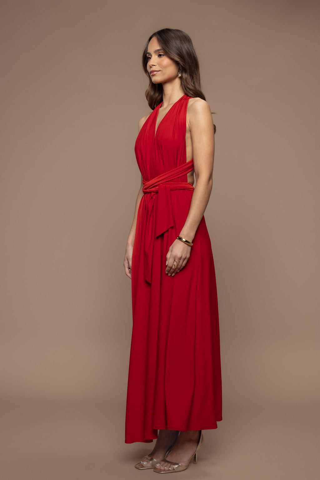 Robe Prestance Rouge brique