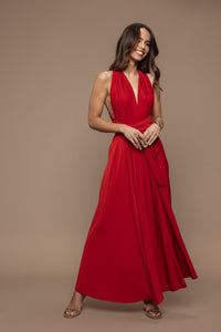 Robe Prestance Rouge brique
