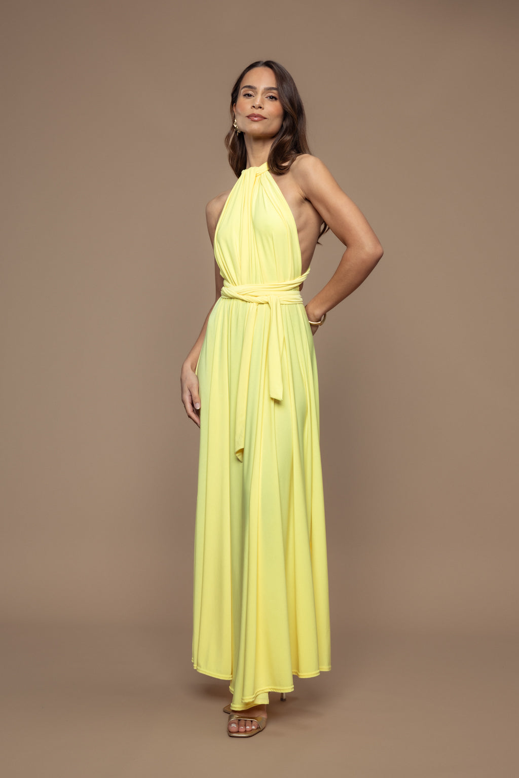 Robe Prestance jaune