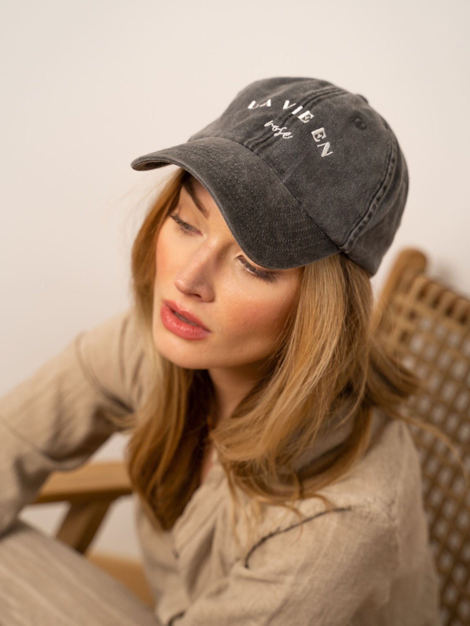 Casquette LA VIE EN ROSE