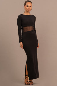 Robe Ebona tule noir