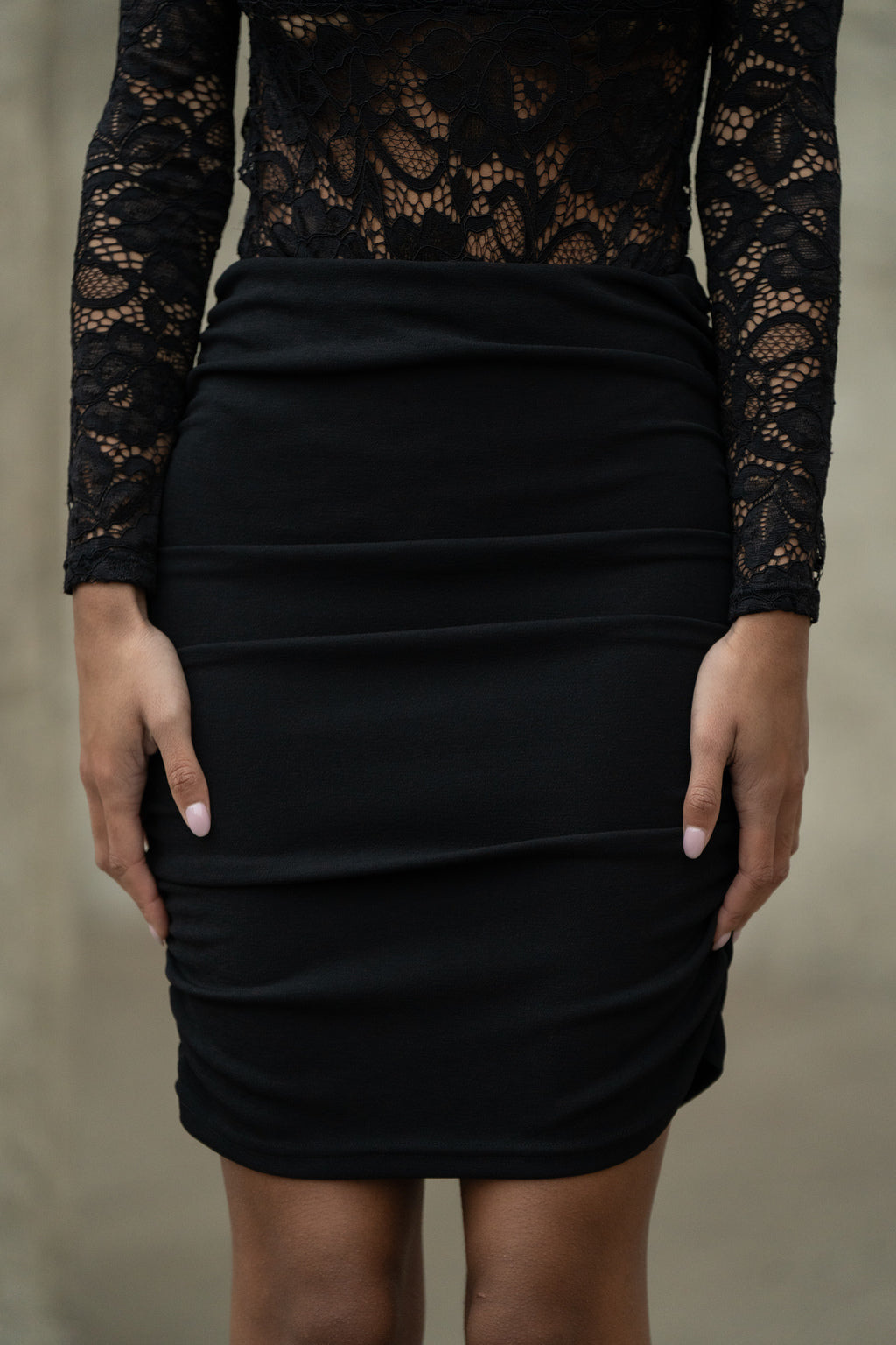 Jupe Élégante noir