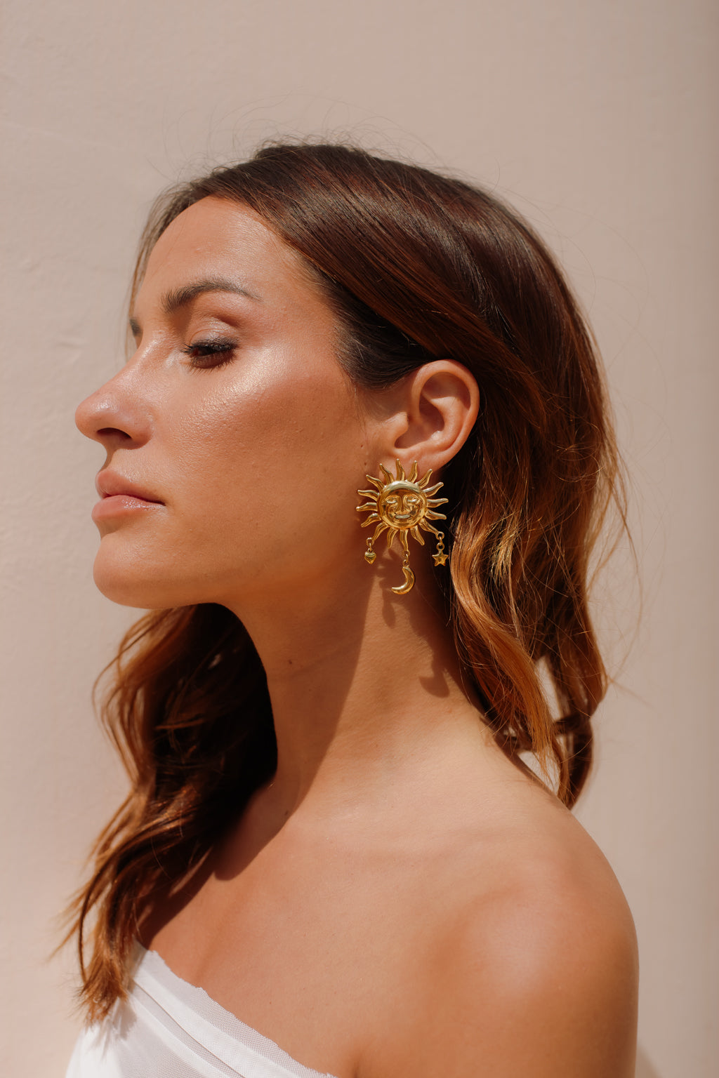 Boucles d'oreilles Soleil