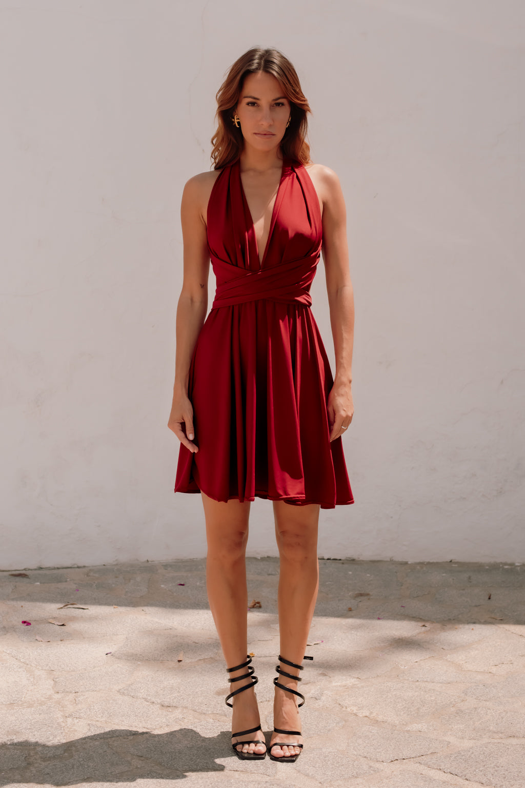 Robe Charmante multiposition brique