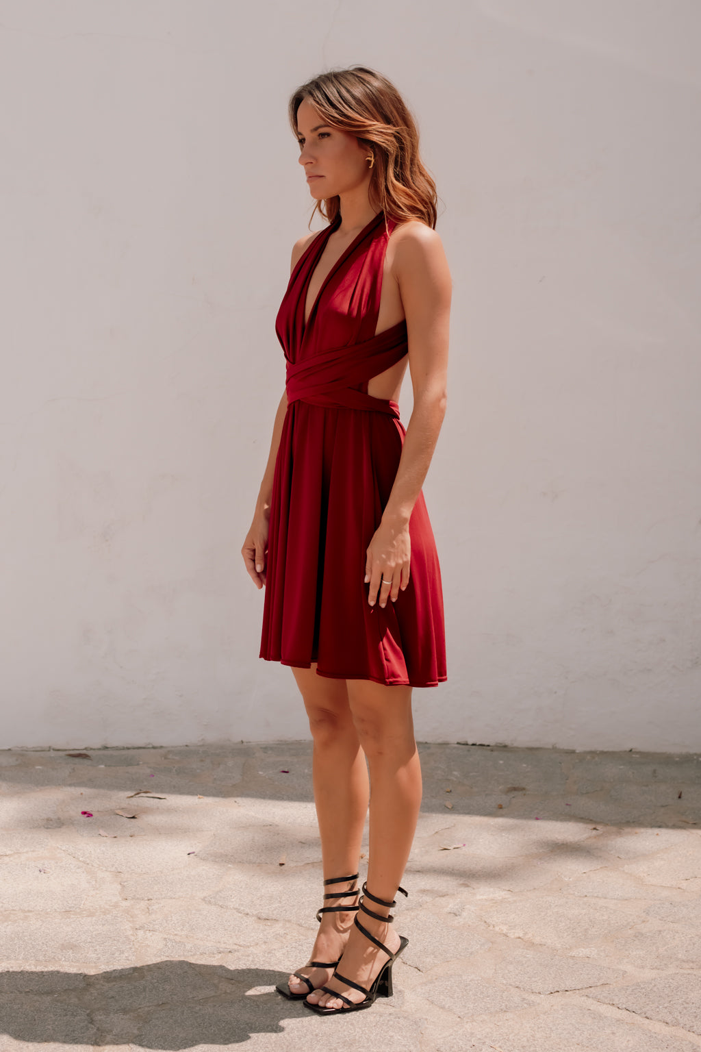 Robe Charmante multiposition brique