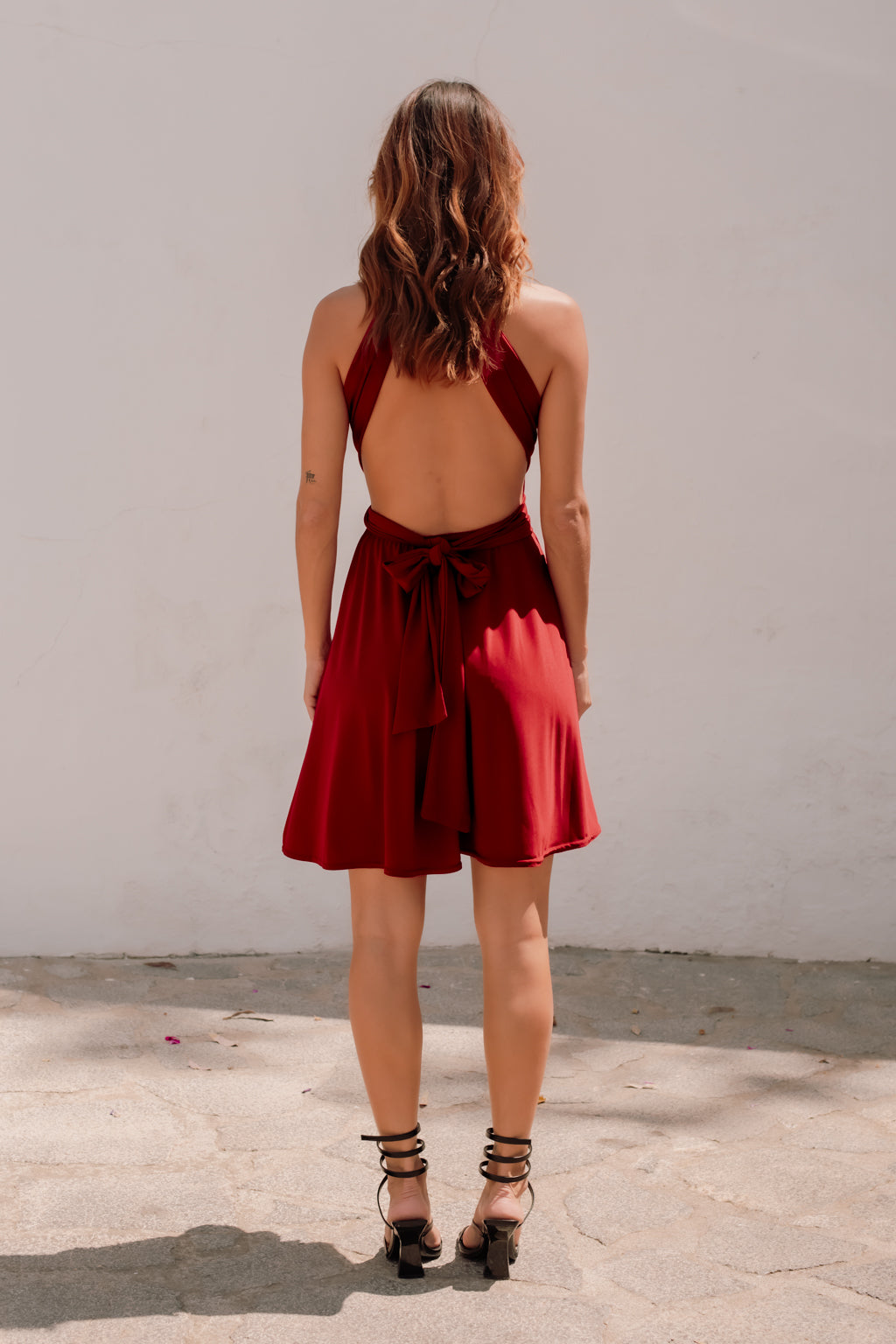 Robe Charmante multiposition brique