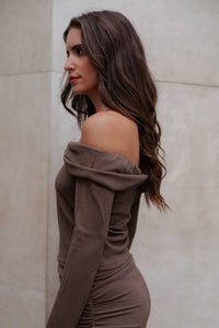 Top Captivant taupe