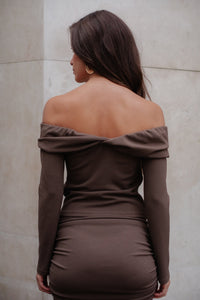 Top Captivant taupe