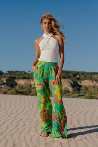 Pantalon Astre vert