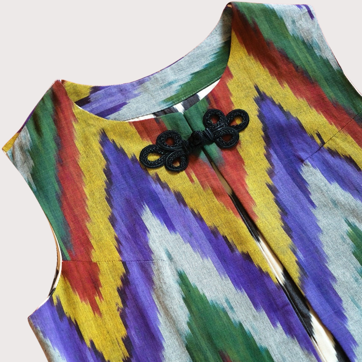 Rumi Ikat Gilet - Multi