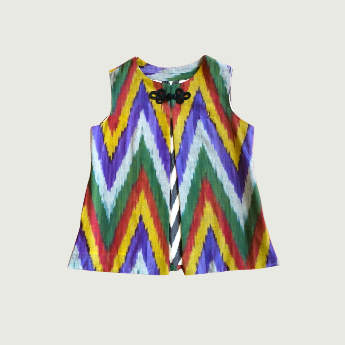 Rumi Ikat Gilet - Multi