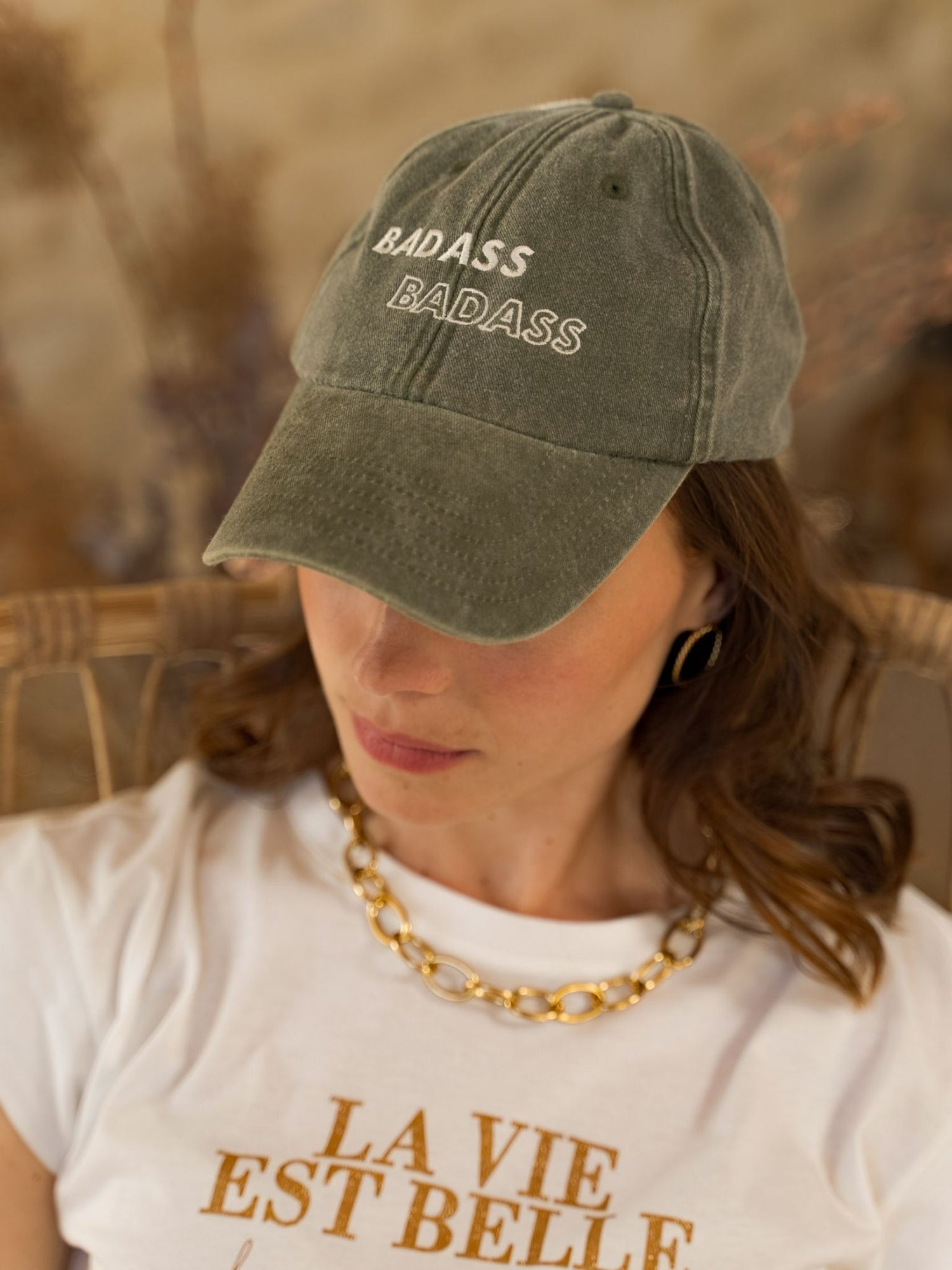 Casquette badass