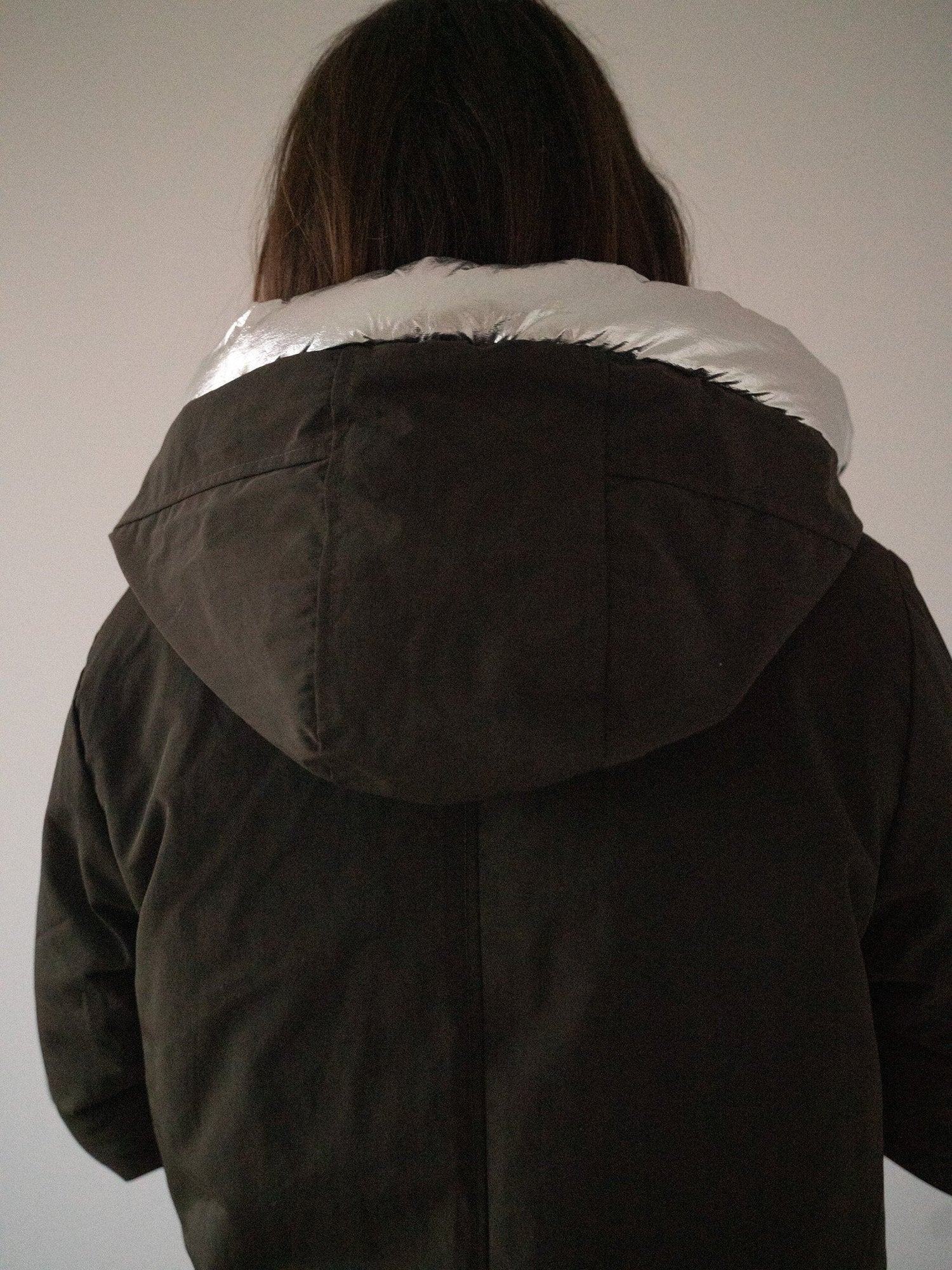 PARKA EMY argent
