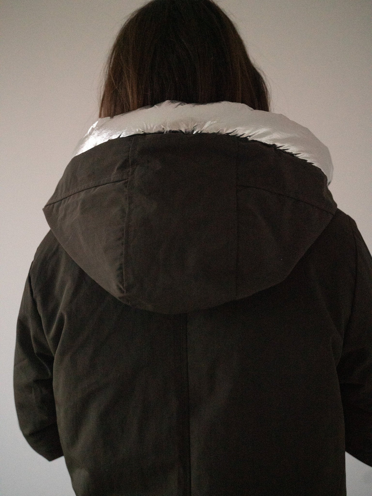 PARKA EMY argent