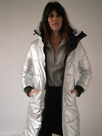 PARKA EMY argent