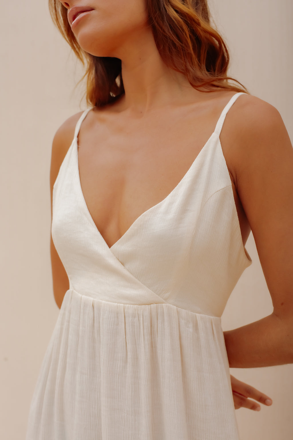 Robe Kyara écru