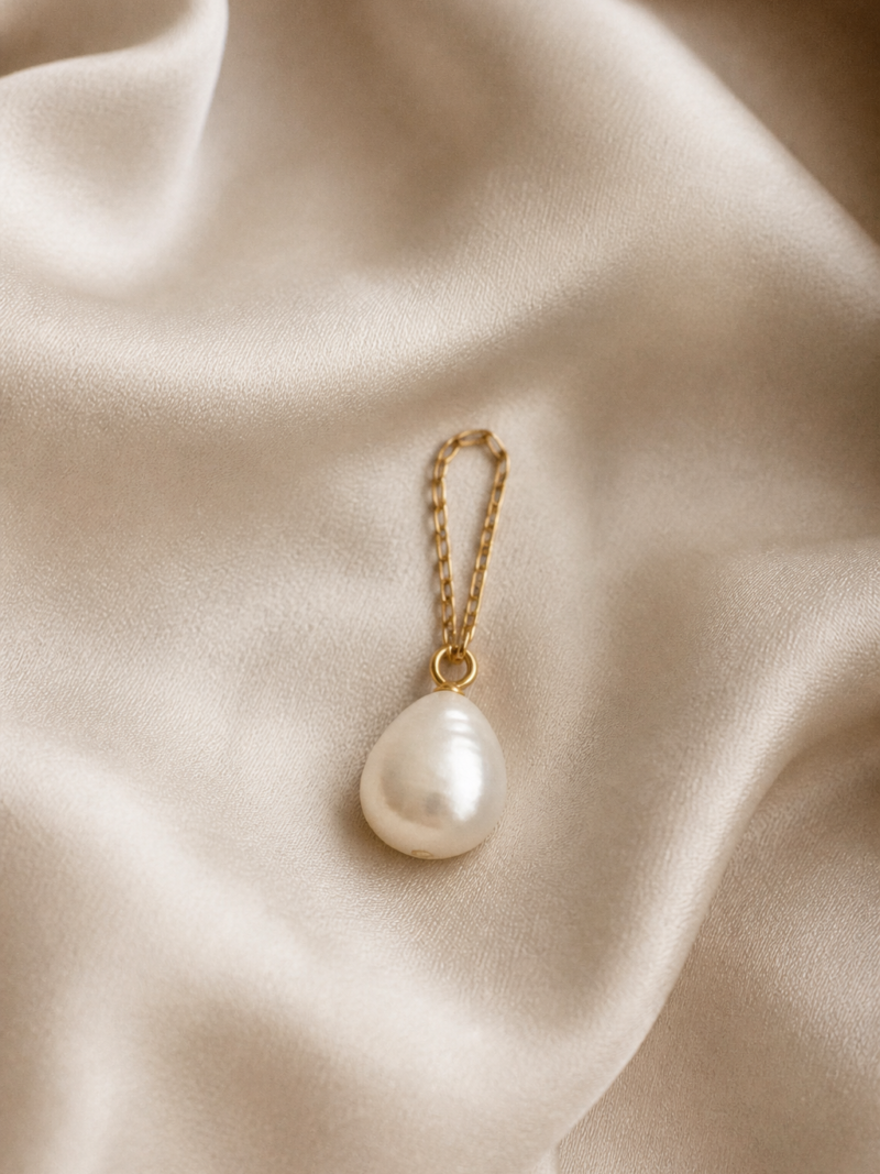 Pearl Drop Charm