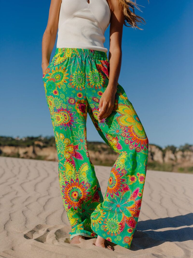 Pantalon Astre vert